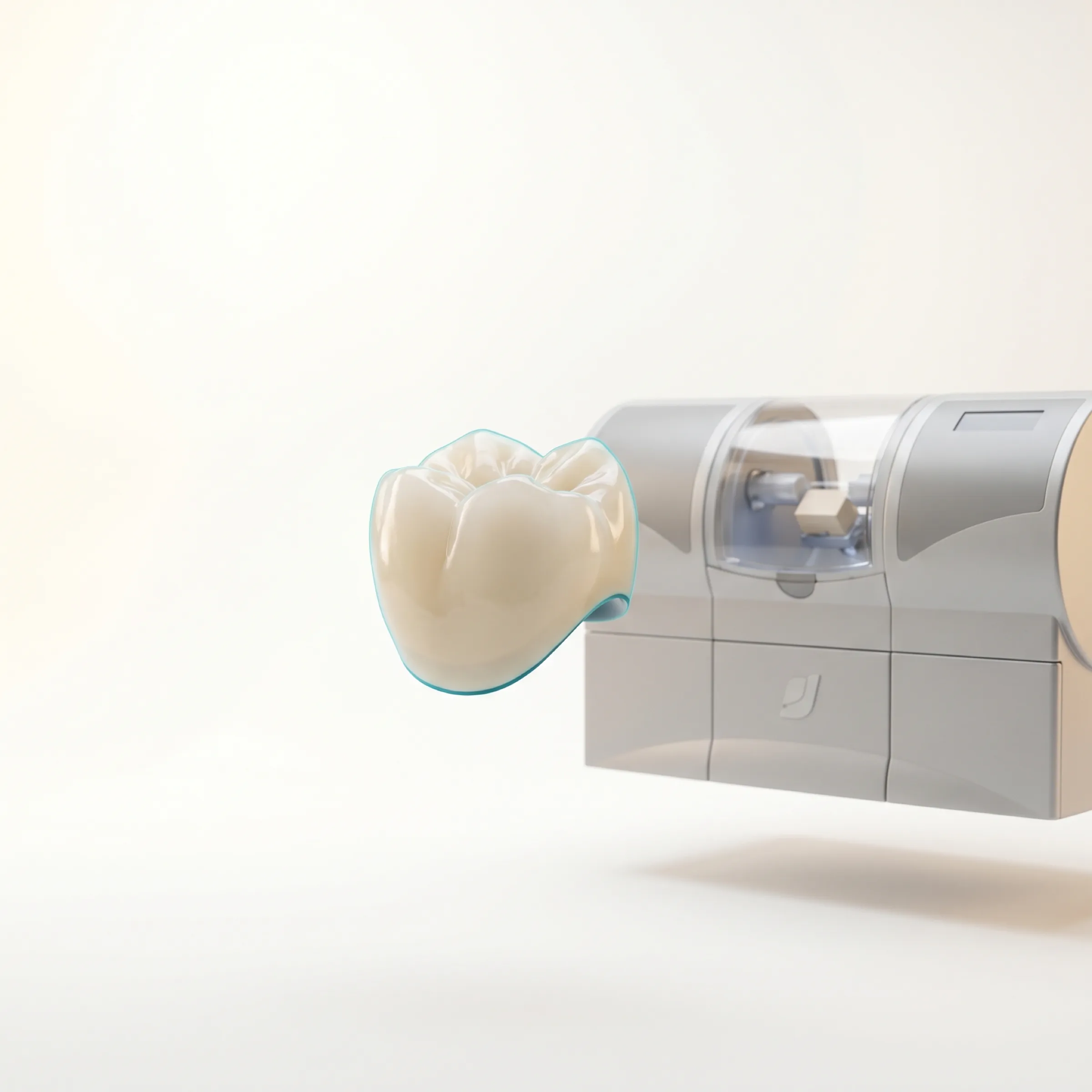 Tecnologia CAD/CAM dentale — progettazione e fresatura digitale