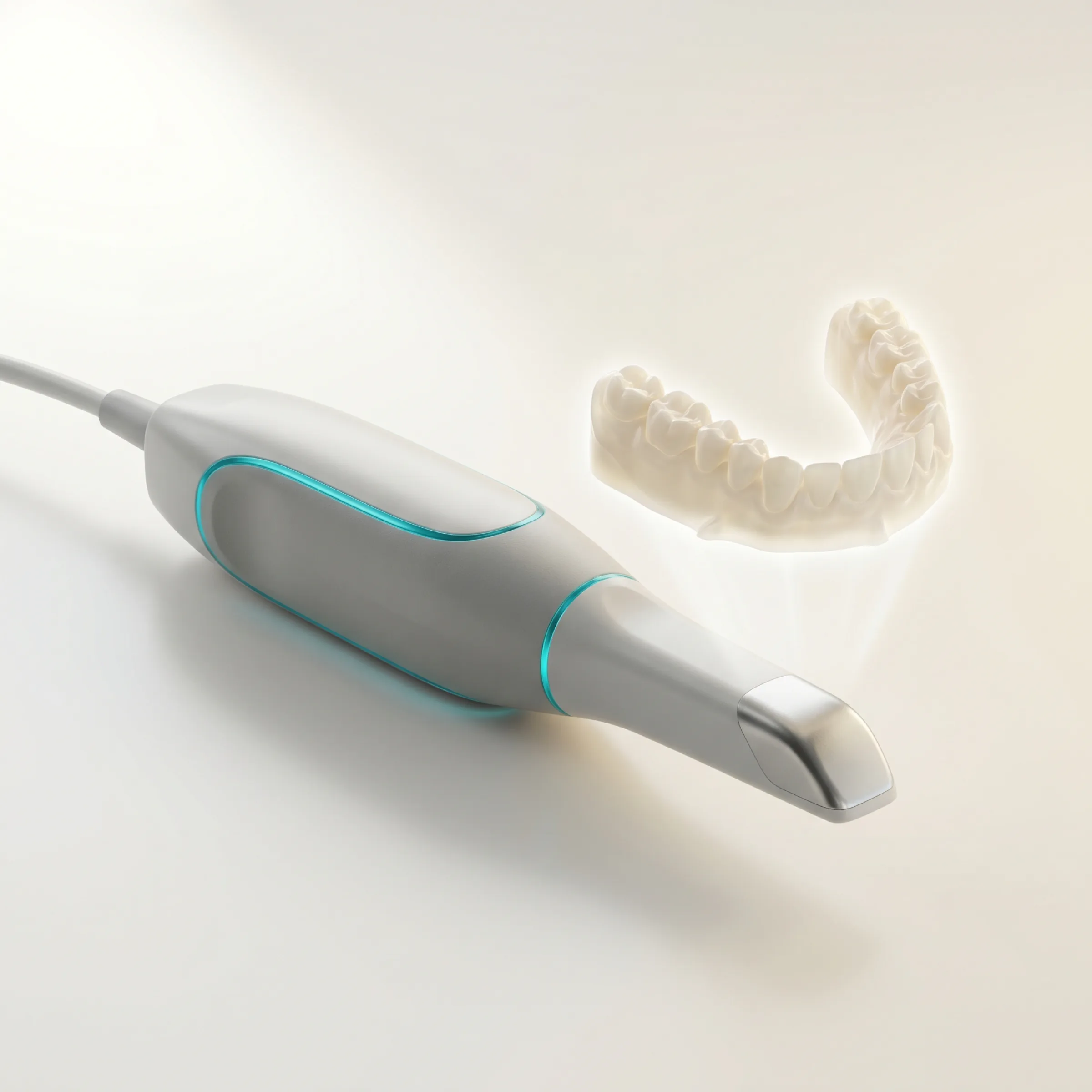Impronta digitale con scanner intraorale — flusso CAD/CAM senza paste